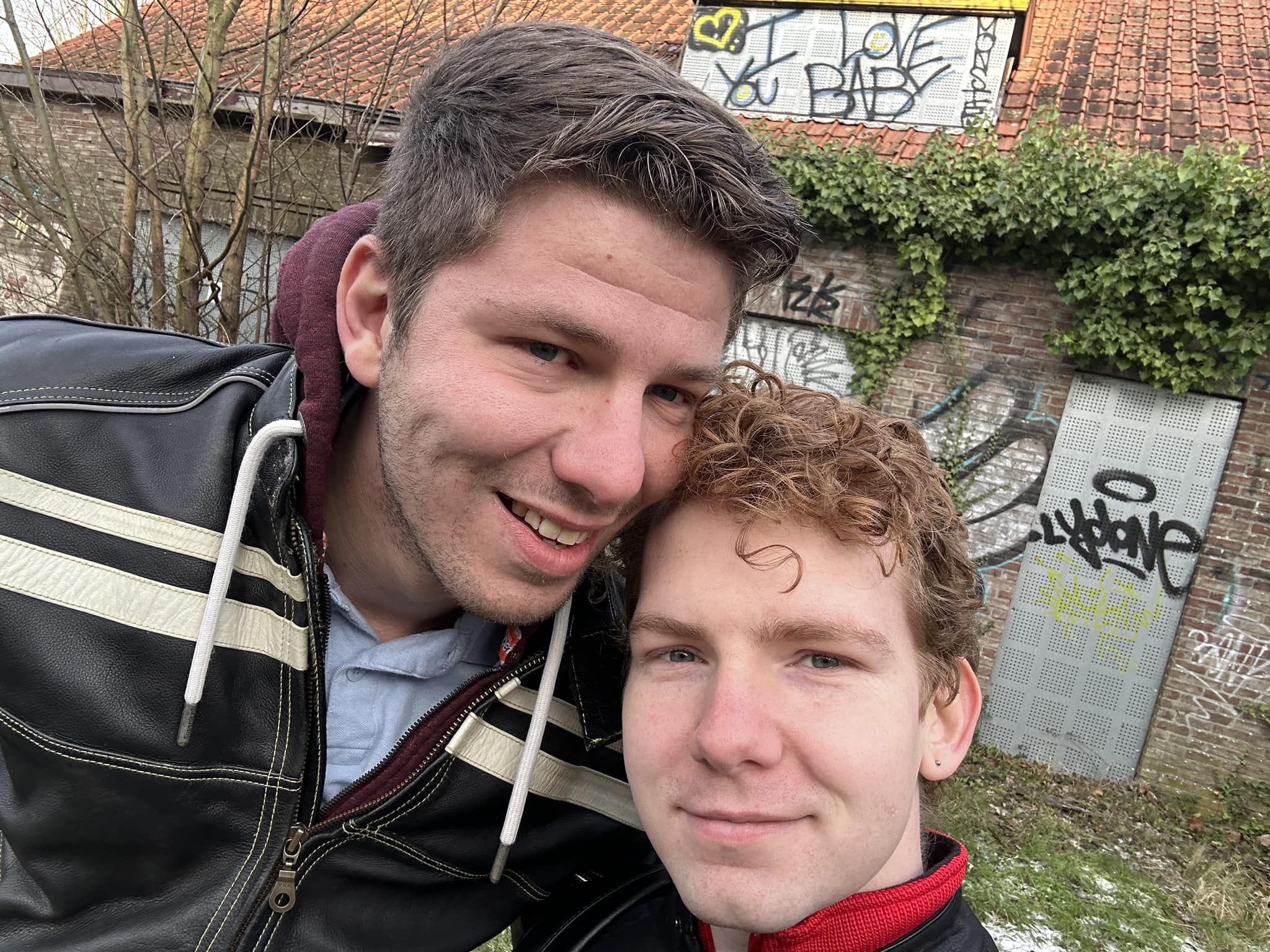 Jorrit (links van BlokFantast met zijn partner Ward (rechts).